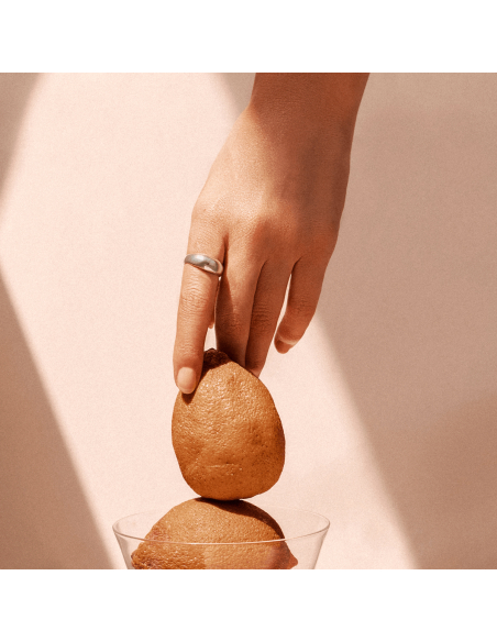 CASCARA ring Minimalist, handcrafted - Monom