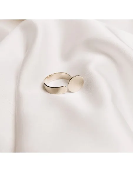 Inel PLATTITUDE OPEN CIRCLE Minimal, realizat manual. - Monom