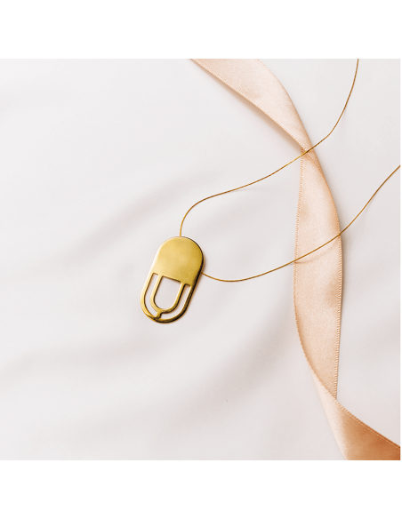 The Luna necklace Minimalist, handcrafted - Monom