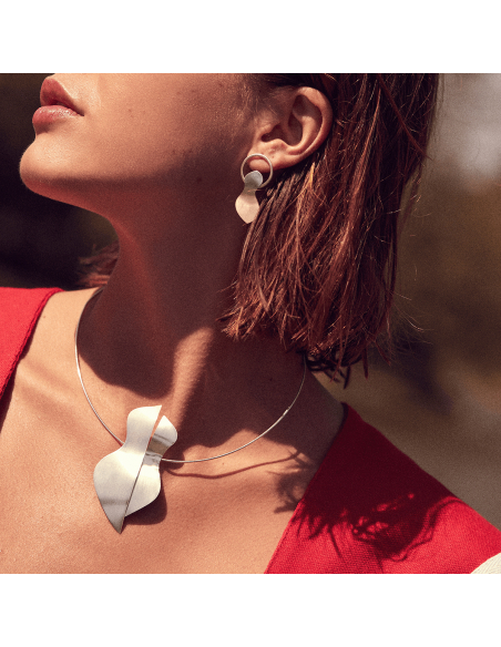 FORMA necklace Minimalist, handcrafted - Monom