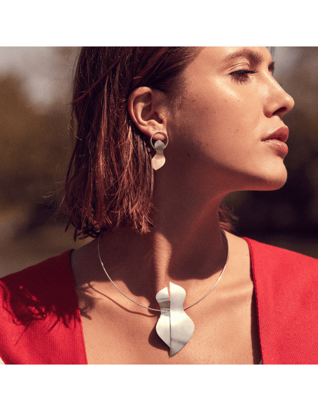 FORMA necklace Minimalist, handcrafted - Monom