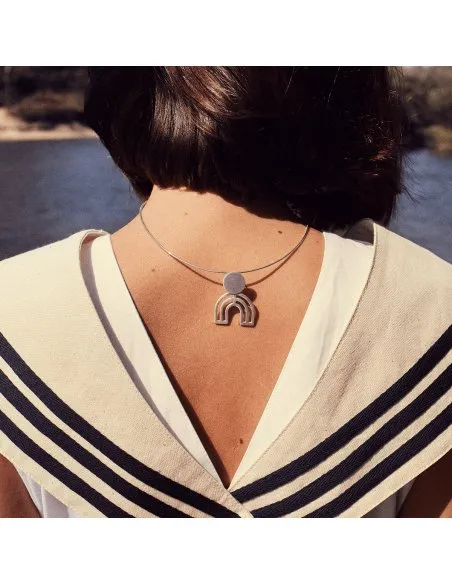 The Mino Pendant necklace Minimalist, handcrafted - Monom