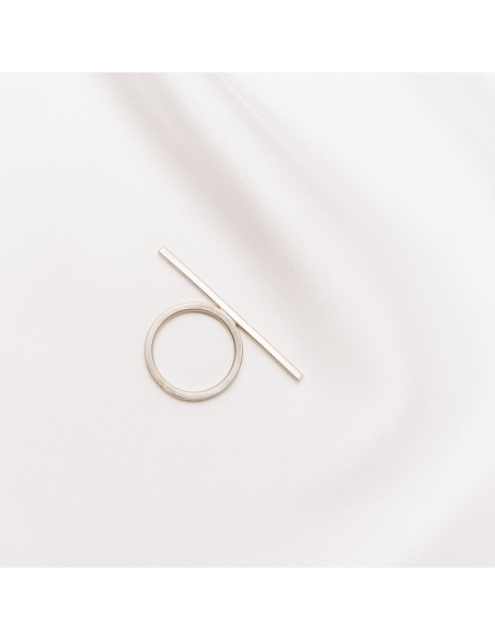 LINIA RING Minimalist, handcrafted - Monom