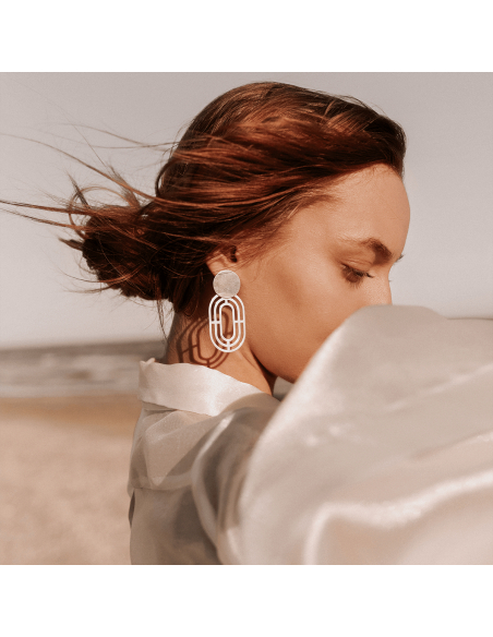 Cercei Solaria Minimal, realizati manual. - Monom