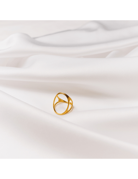 TRIOVALE ring Minimalist, handcrafted - Monom