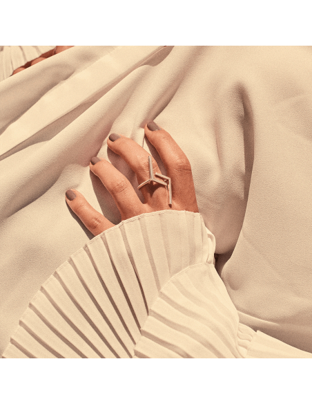 STRENGTH ring Minimalist, handcrafted - Monom