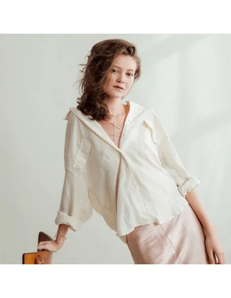 Colier ALPHABET STRENGTH Minimalist, realizat manual. - Monom