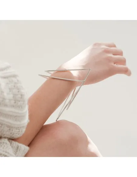 ALPHABET RHYTHM bracelet Minimalist, handcrafted - Monom