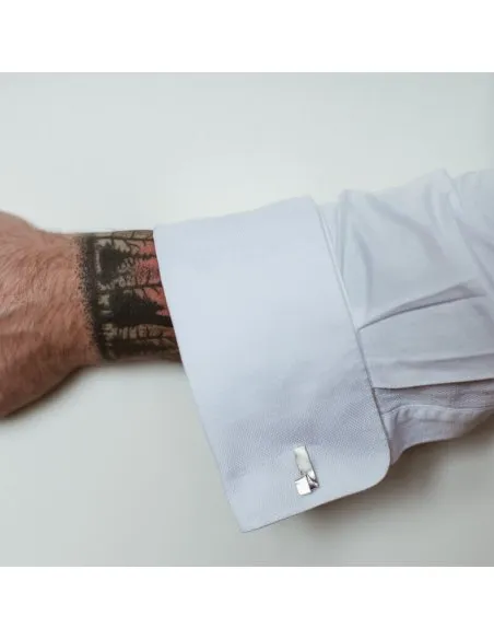 Butoni IMPERFECT BAND Minimal, realizati manual - Monom