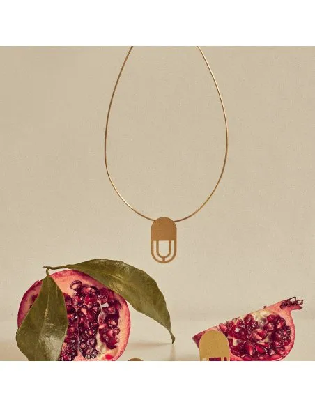 The Luna necklace Minimalist, handcrafted - Monom