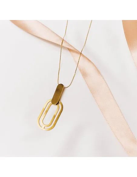 The Troia Pendant necklace Minimalist, handcrafted - Monom