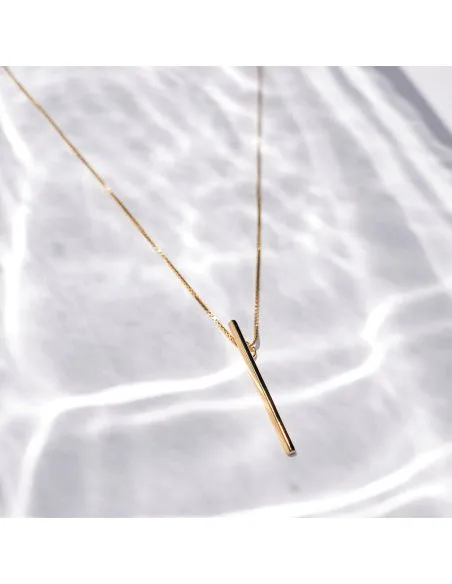 LINIA small Minimal Necklace, Handmade by Monom