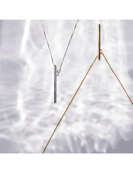 LINIA small Minimal Necklace, Handmade by Monom