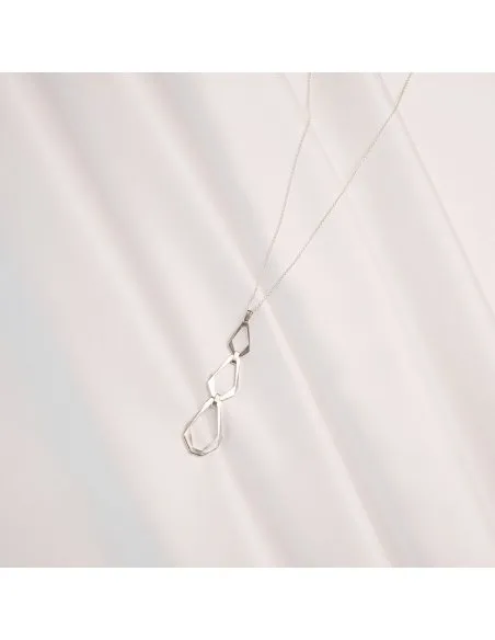 TECTONICA TRIO Minimal Necklace, handcrafted. - Monom