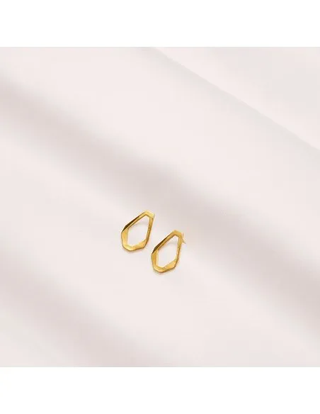 TECTONICA UNO Minimal Earrings, handcrafted. - Monom