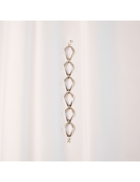 Bratara TECTONICA Minimal, realizata manual. - Monom