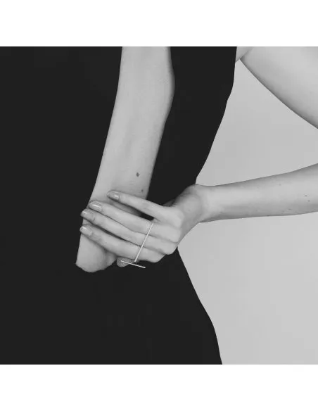 ALMOST ring Minimalist, handcrafted - Monom