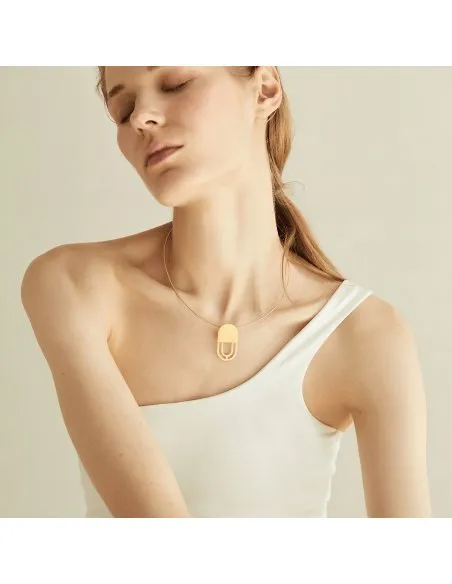 The Luna necklace Minimalist, handcrafted - Monom