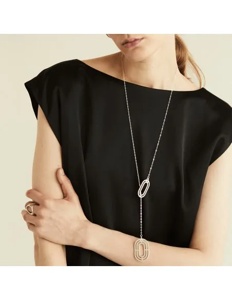 Colier Solaria Oval Minimal, realizat manual. - Monom