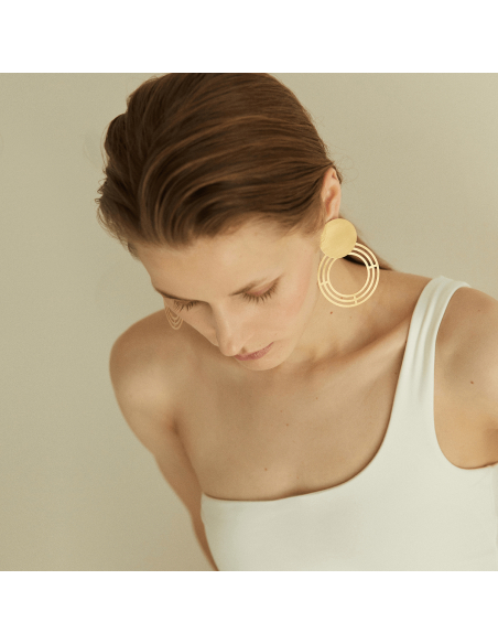 Cercei Labyrinth Saturnalia Small Minimal, realizati manual. - Monom