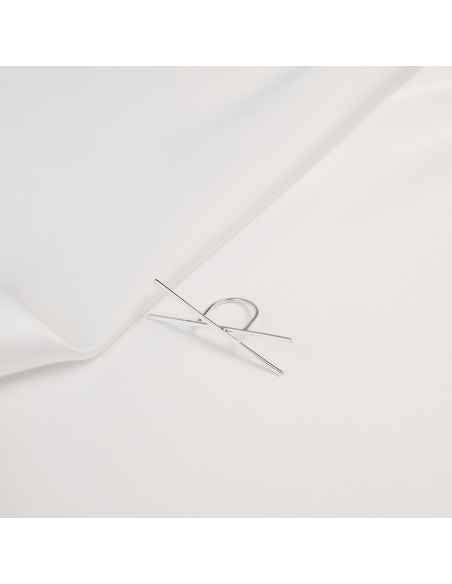 Inel ALPHABET X Minimal, realizat manual. - Monom