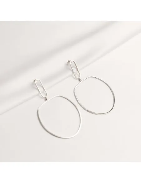 CALIOPE Minimal Earrings, Handmade by Monom