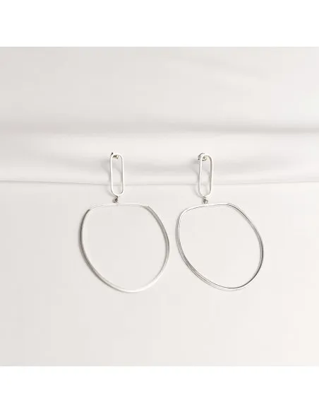 CALIOPE Minimal Earrings, Handmade by Monom
