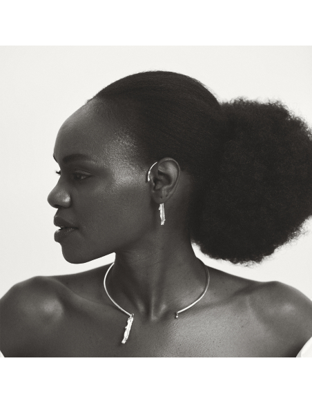 AVA Minimal Choker, Handmade by Monom