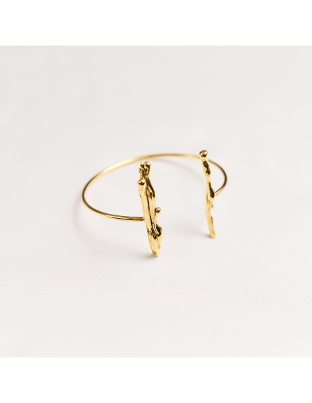 AVA DUO Minimal Bracelet, handcrafted. - Monom