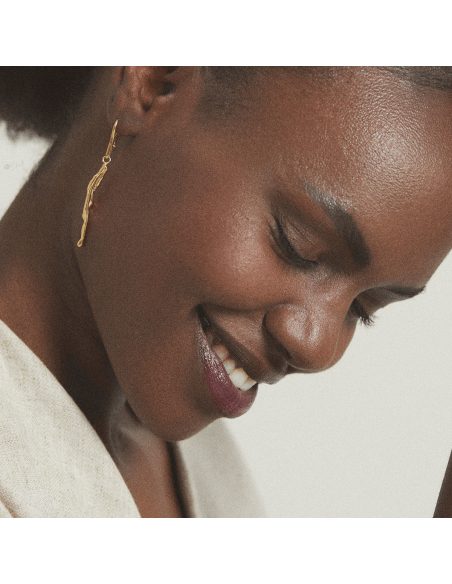 Cercei AVA SLIM Minimal, realizati manual. - Monom