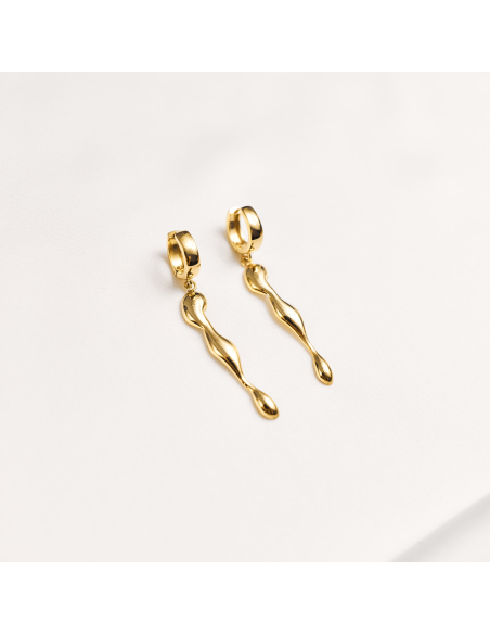 ONIA CREOLE Minimal Earrings, Handmade by Monom