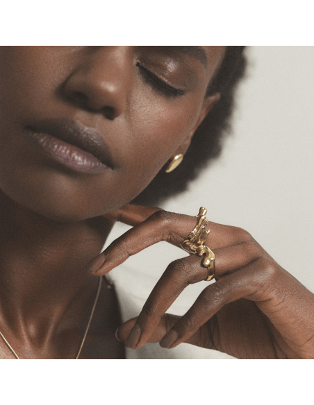 SIA Minimal Ring, handcrafted. - Monom