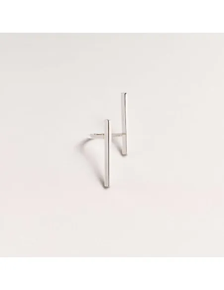 Linia Duo Minimal Ring, handcrafted. - Monom