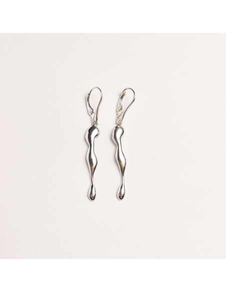 ONIA Slim Minimal Earrings, Handmade by Monom