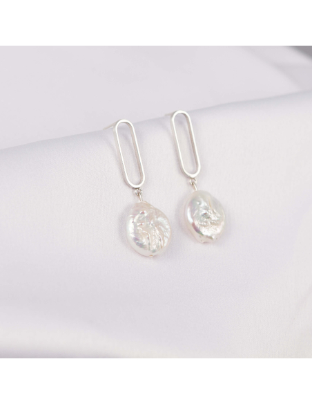 Cercei Caliope Lush Minimal, realizati manual. - Monom