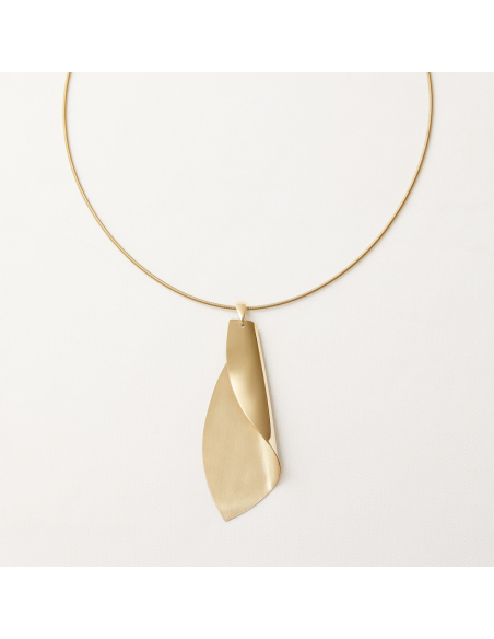 Etala Petal Necklace, minimal, handcrafted - Monom