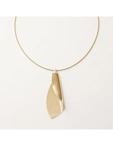 Colier Etala Petal, minimal, realizat manual - Monom