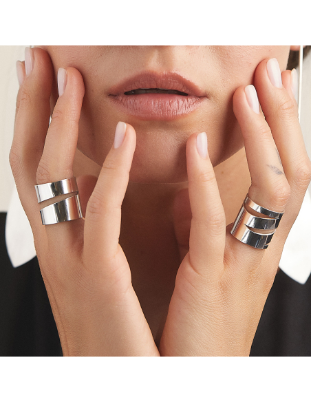 Inel Etala Lira Minimal, realizat manual - Monom