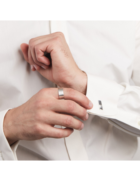 Basic Band ring Minimalist, handcrafted - Monom