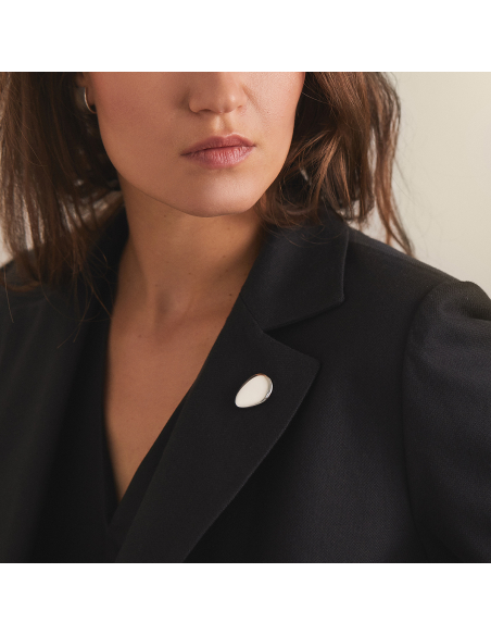 SIA Minimal Brooch, handcrafted. - Monom