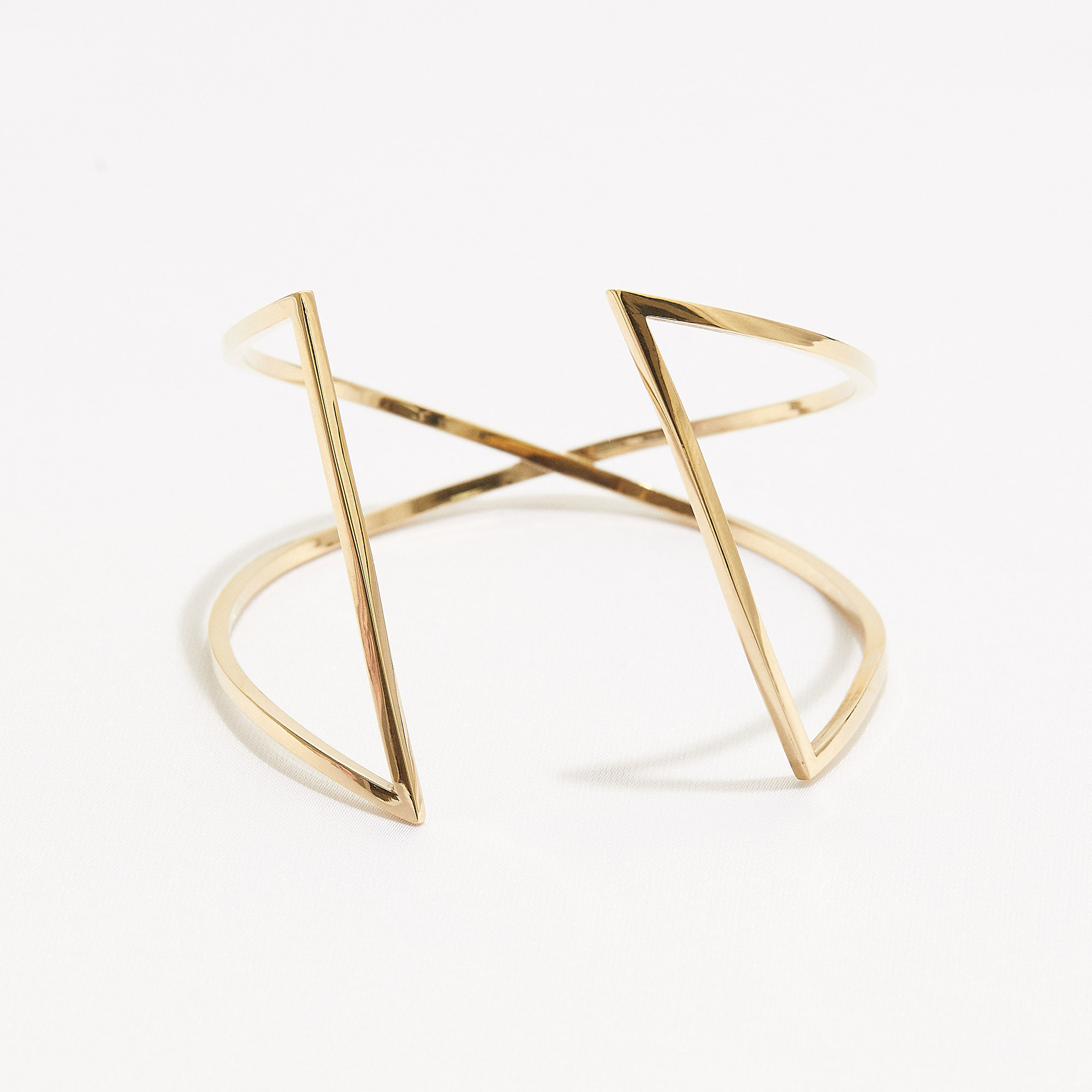 ALPHABET X bracelet Minimalist, handcrafted - Monom