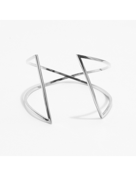 Bratara ALPHABET X Minimal, realizata manual. - Monom