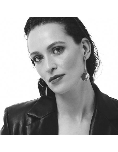 ONDA  earrings Minimalist, handcrafted - Monom