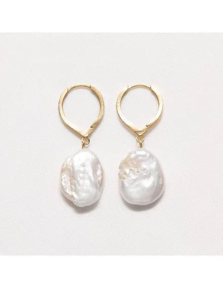 Caliope Lush Minimal Earrings, Handmade by Monom