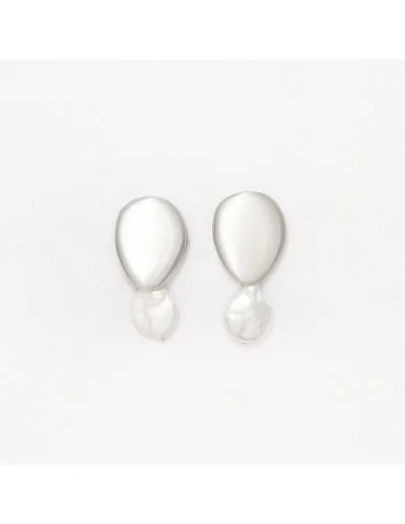 Sia Lush Minimal Earrings, handcrafted. - Monom