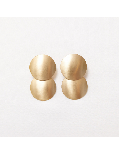 GAIA Minimal Earrings, Handmade by Monom
