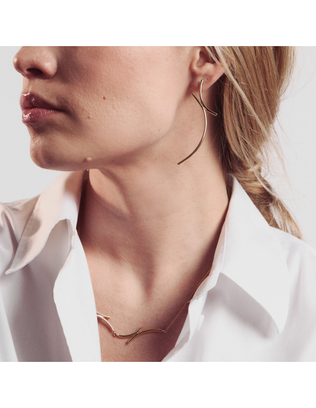 Cercei VELA Minimal, realizati manual. - Monom