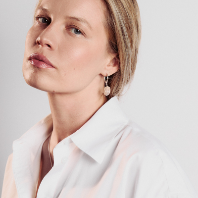 Cercei Teardrop Creole Lush 2