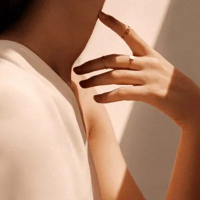 MINIM Square Minimal Ring - Handmade by Monom