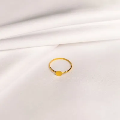 MINIM Circle Minimal Ring - Handmade by Monom